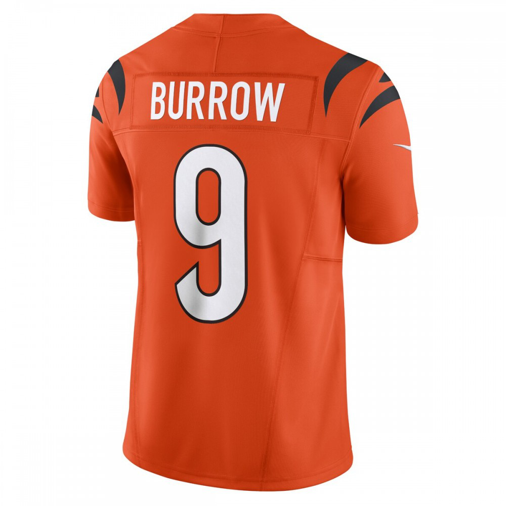Joe Burrow Cincinnati Bengals Nike Vapor F.U.S.E. Limited Jersey - Orange-GridironStore